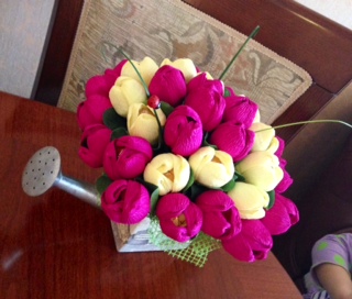 Первые тюльпаны, как вам?