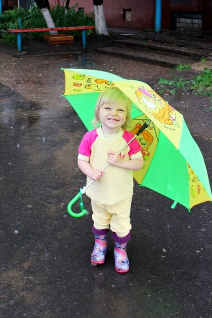 Дождик-дождик, поливай...