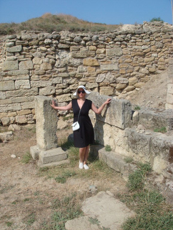 Первый раз увидела море в Крыму.