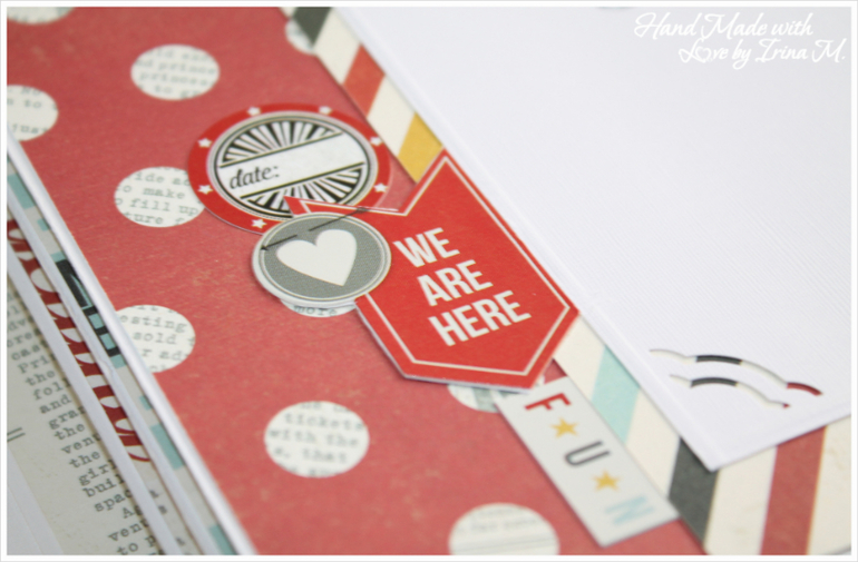 Альбом в американском стиле для мужчины-фотографа.