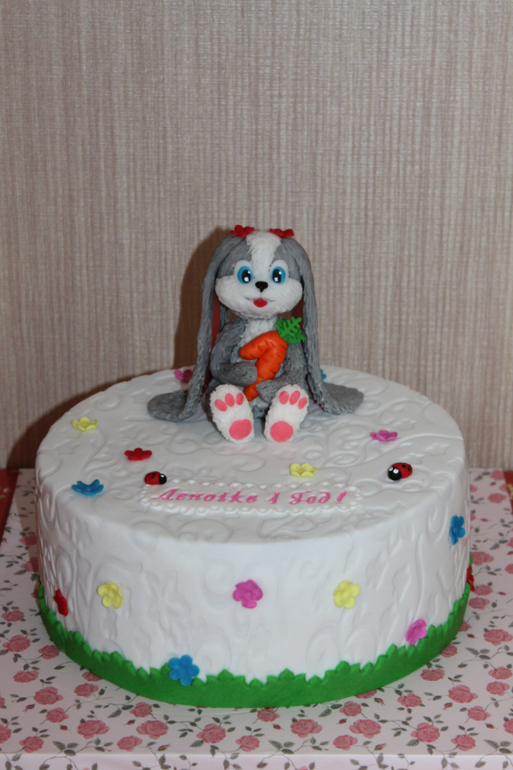 Торт с зайкой Schnuffel.