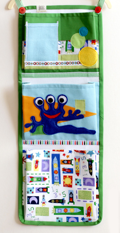 Кармашки для детского сада или детской комнаты