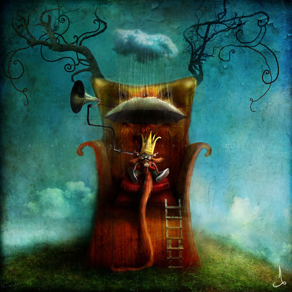 Скандинавские сказки..Как же здорово он рисует..