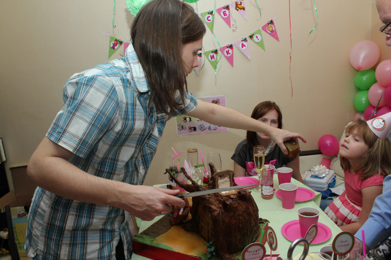 Огромное спасибо Дарье за второй чудесный торт!