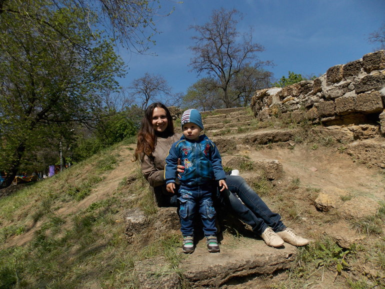 В Новочеркасске-в парке.