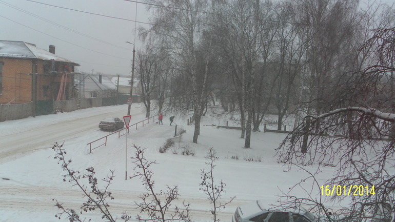 к нам пришла зима!