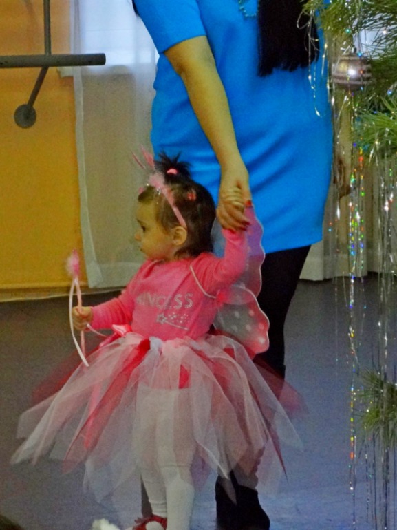 Наша первая ёлочка!