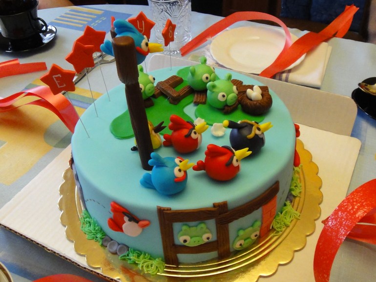 Спасибо кондитеру Юле за прекрасный торт!!!