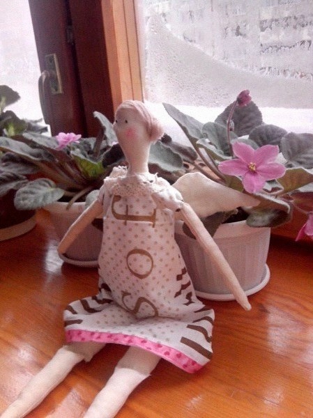 мои первые Тильдочки!!!