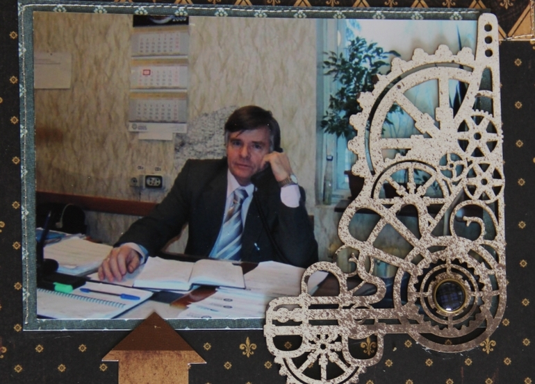 Мужской альбом-книга пожеланий