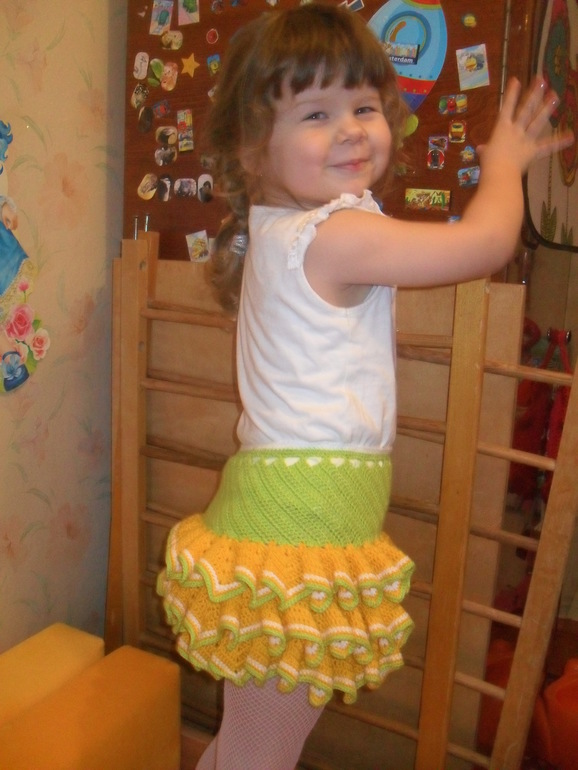 Весенняя юбочка!!!!!!