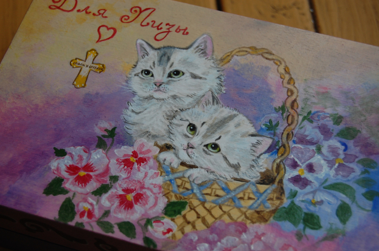 Шкатулочка для дочки.