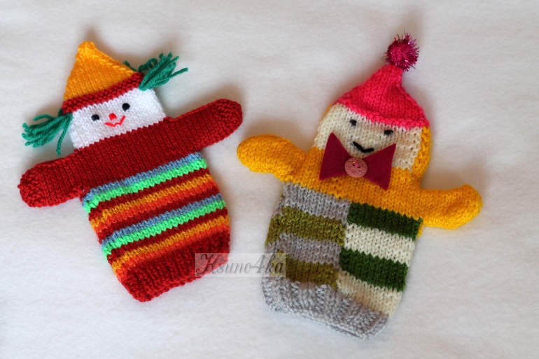 Театр из рукавичек. Своими руками.