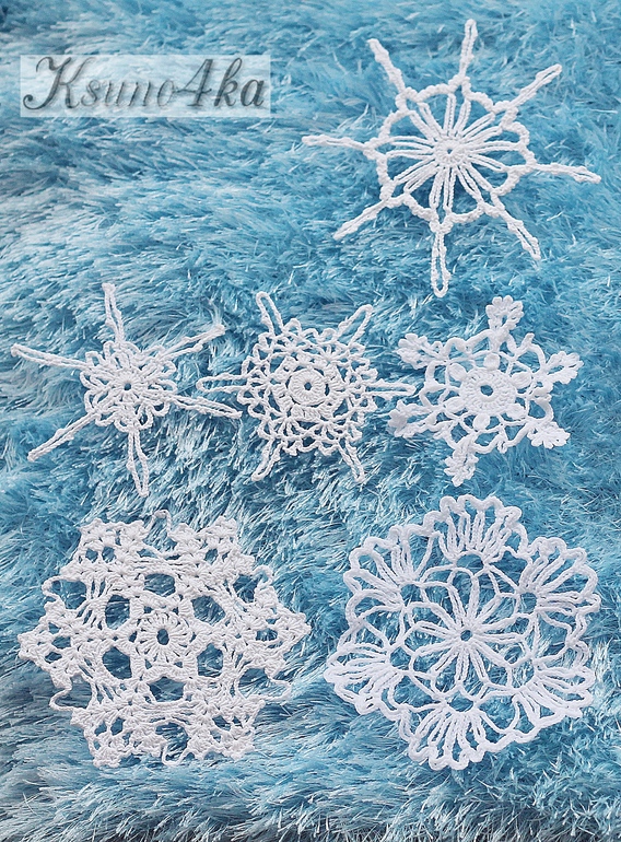 Белые снежинки...