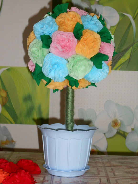 Моё новое увлечение - ТОПИАРИЙ))))