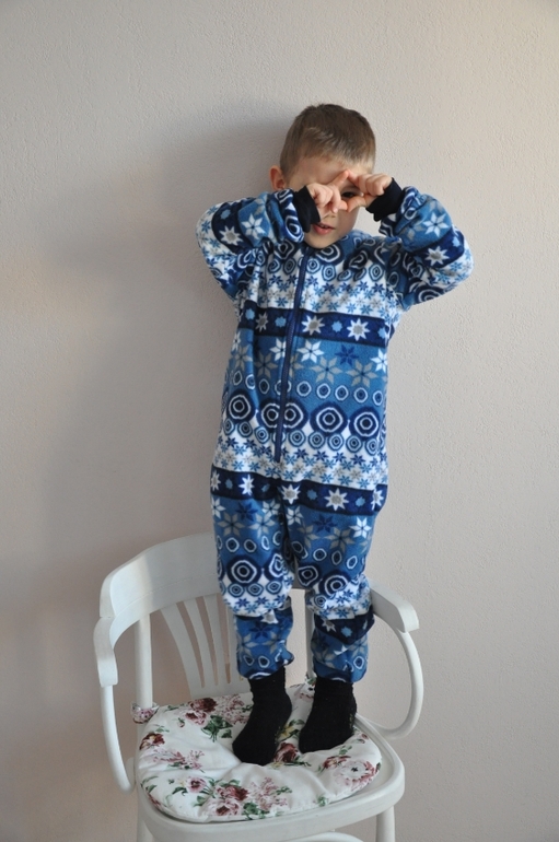 Халат и поддева для сына -Burda