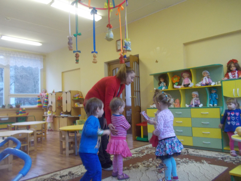 Олин день рождения в садике