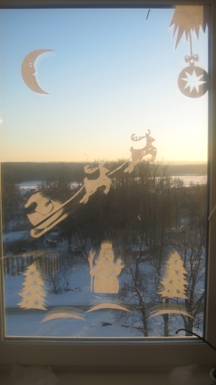 покажу остатки нового года