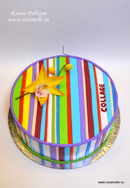 Радужный тортик)))))))))