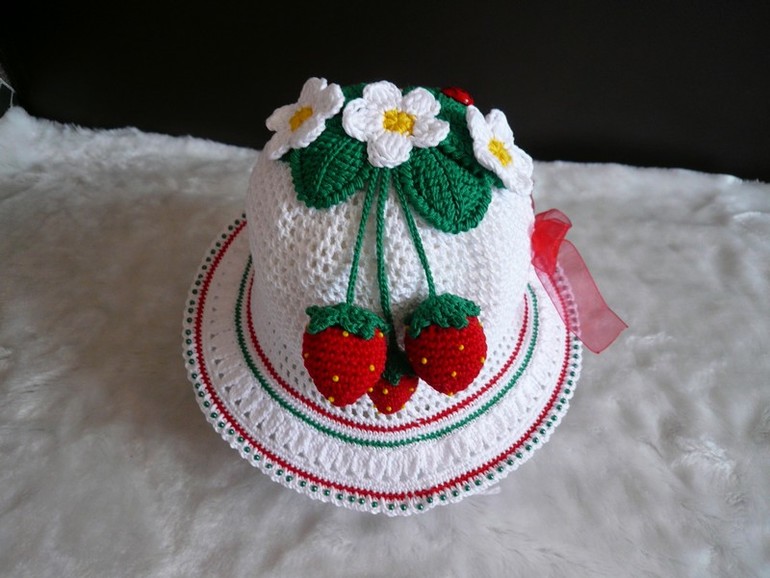 Панамки с жесткими краями