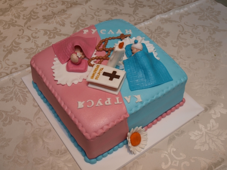 Крестили мы вчера наших масиков