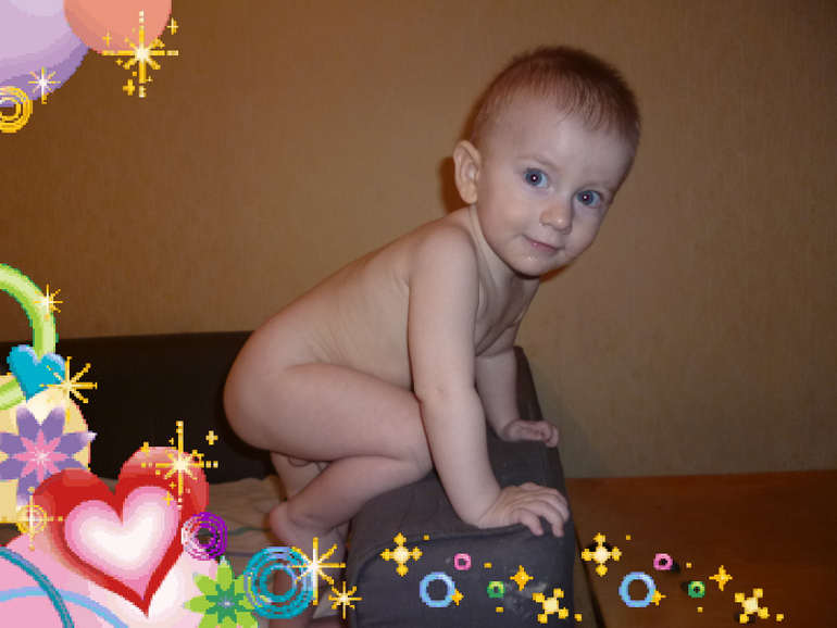 1 Годик Ленечке и 2,6 Настюшке