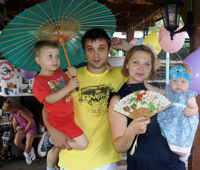 День рождение в стиле Конфу)))