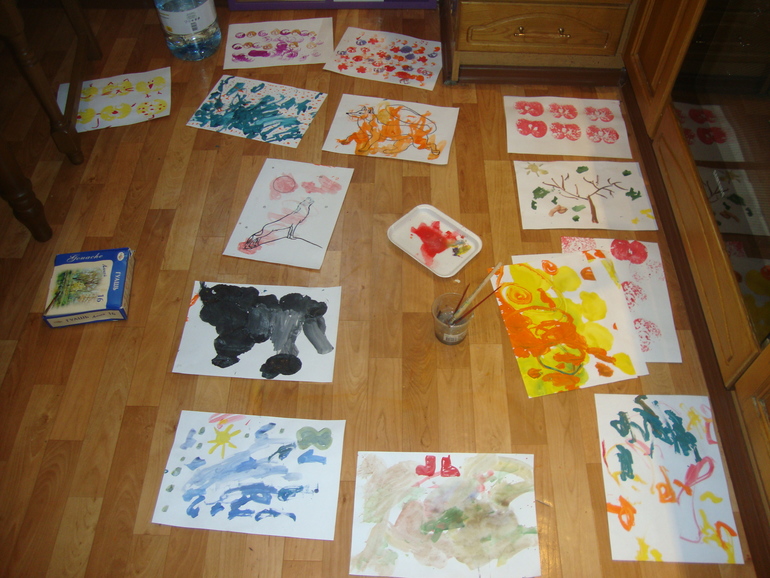 Рисуем штампами. Художка.