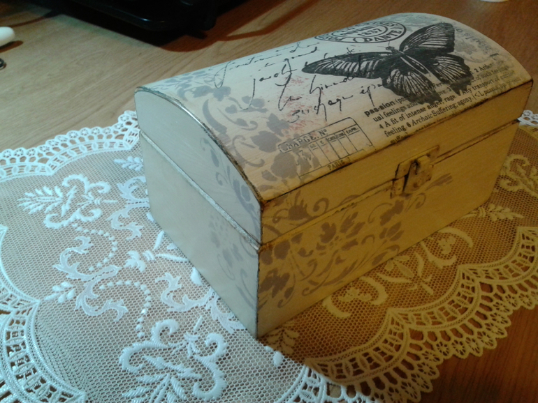 Малый чайный короб "Слоны"