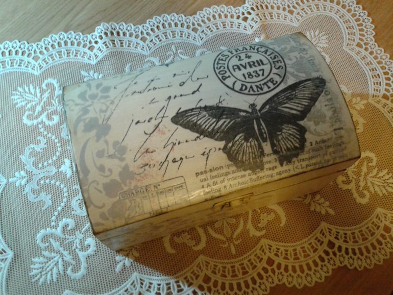 Малый чайный короб "Слоны"