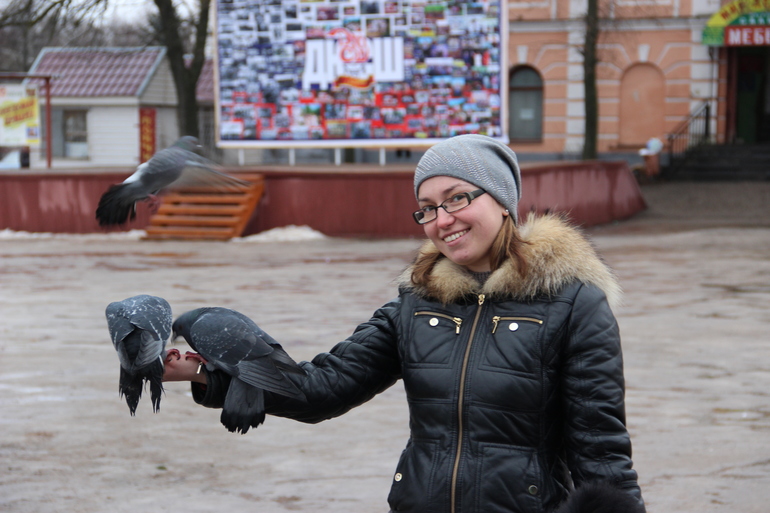 Голуби в Тверской губернии!!!