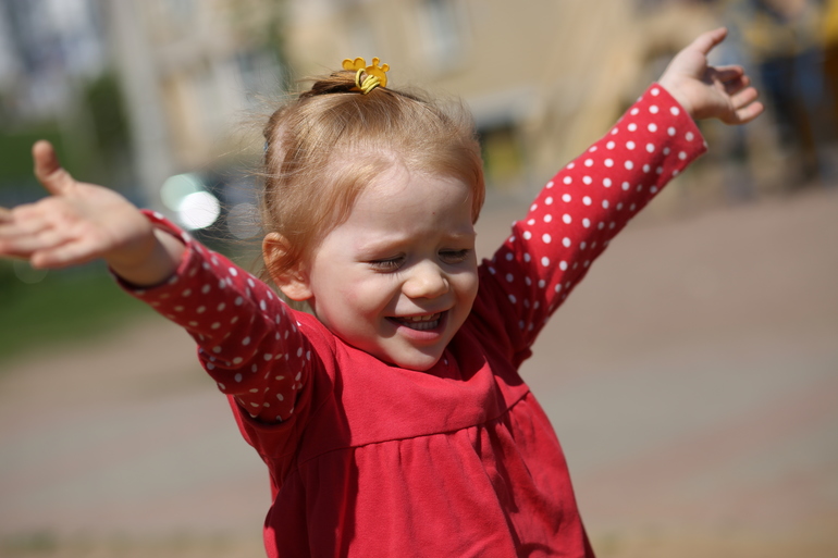 выросла малышка))