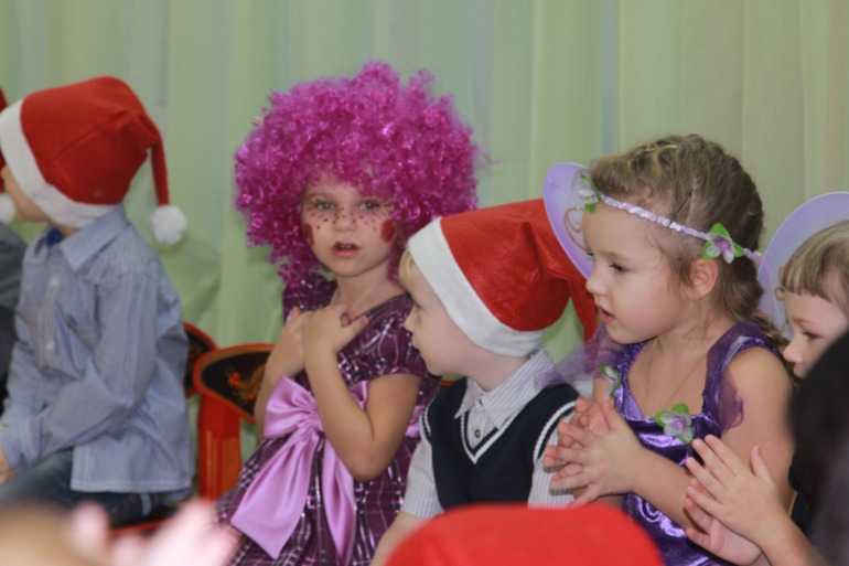 Новый год в саду)