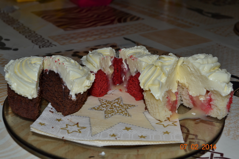 Девочки,вот и до меня доехали вкуснейшие шедевры!!