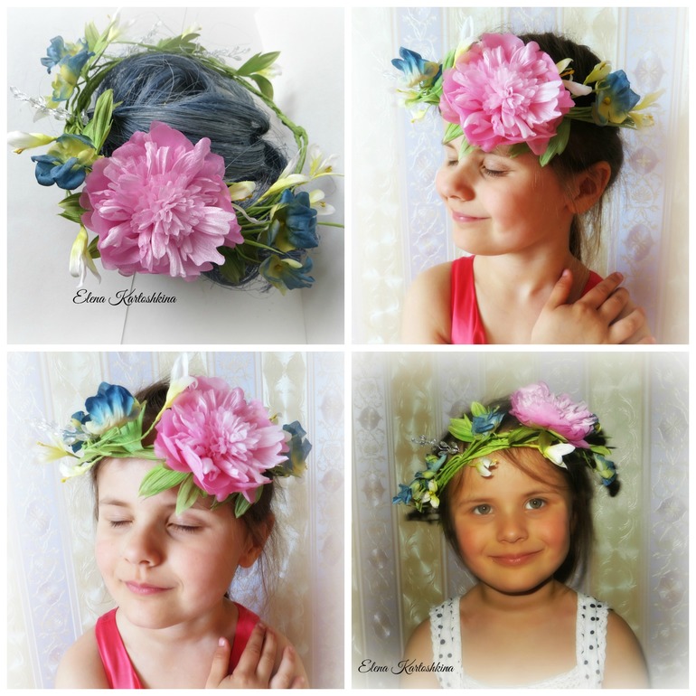 ШЕЛКОВЫЙ ВЕНОЧЕК "НИМФА"