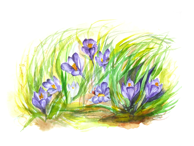 Акварель Это моя жизнь