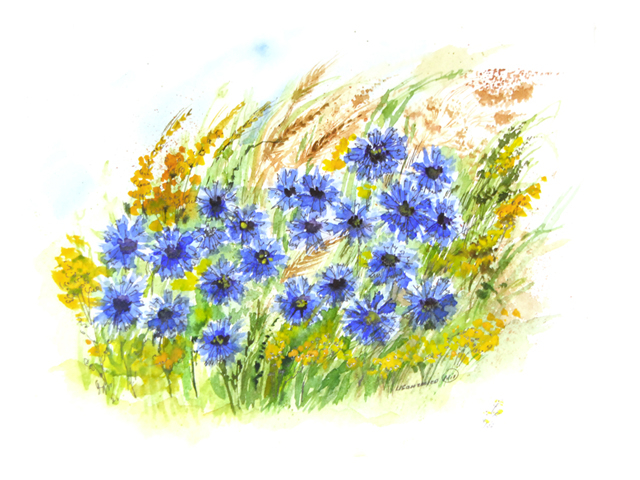 Акварель Это моя жизнь