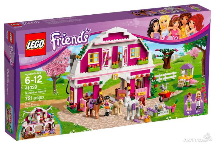 Lego Friends 41039 (Ранчо Саншайн) - 2500 руб.