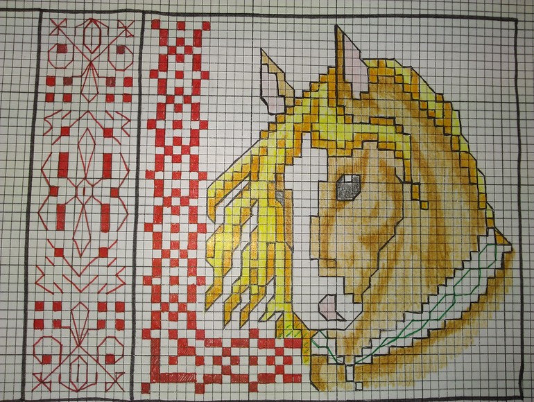 Как нарисовать самой схемку))) МК.