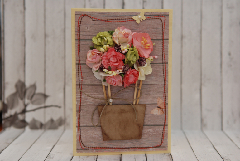 Коробочки к Пасхе, открытка