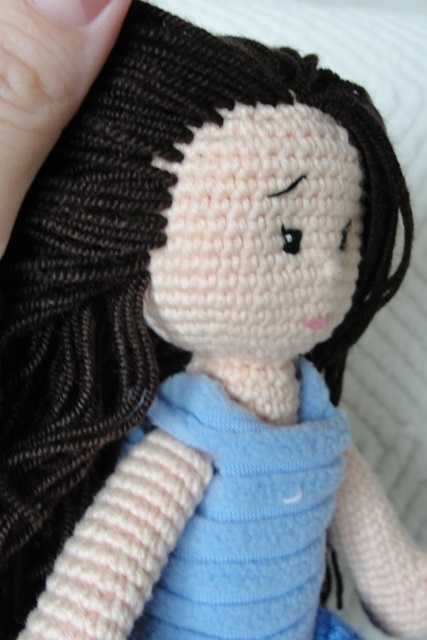 куколка для доченьки.