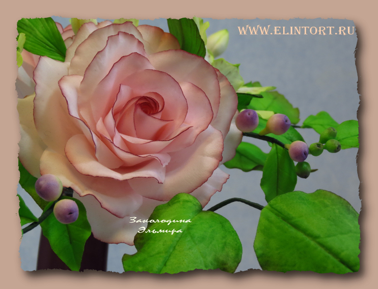 Сахарный букет.