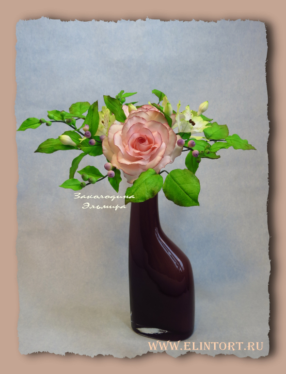 Сахарный букет.