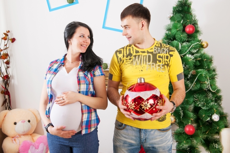 Наша "беременная" фотосессия
