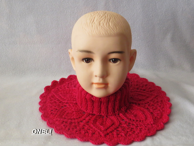 Манишка "Листья"