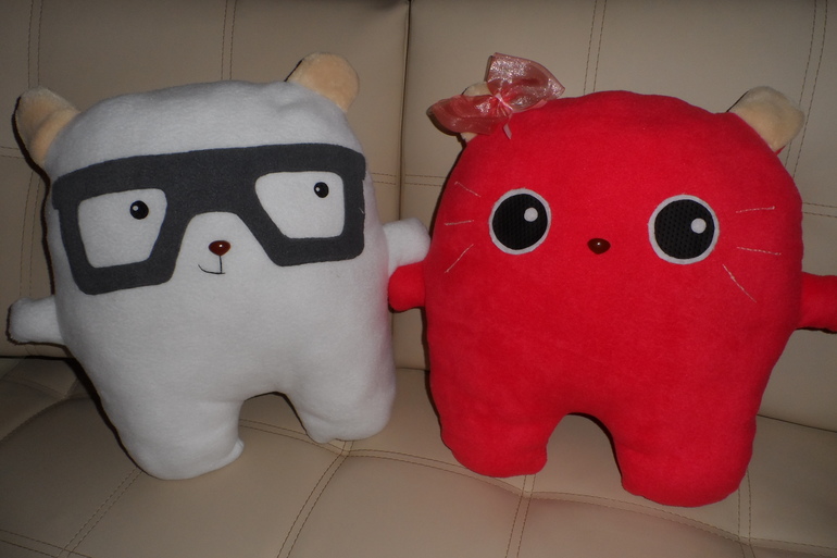 Чехол и подушки