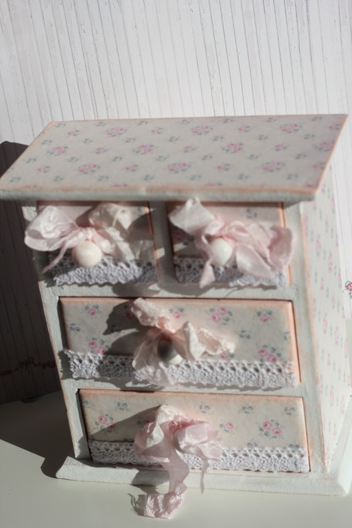 Комодик в стиле тильда  или шебби шик!
