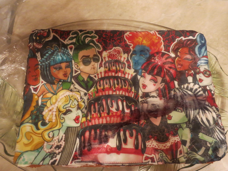 День Рождения!monster high