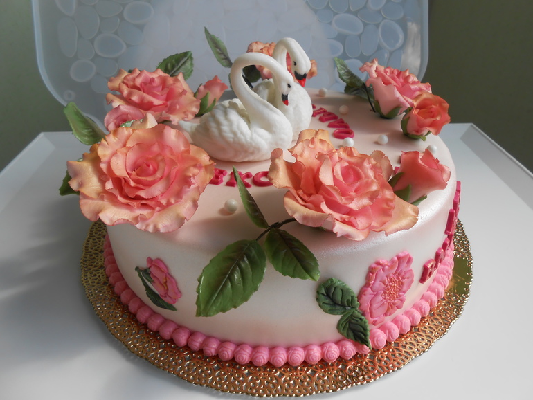 Тортик на юбилей свадьбы