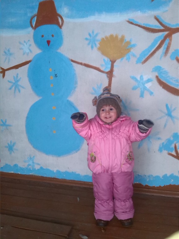 Наши прогулки ....снег....зима....